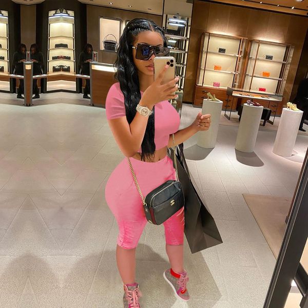 designer women tracksuit two piece outfits summer short sleeve t shirt 2 piece set jacket shorts sportsuit shorts pants sport suit 836, Gray
designer women tracksuit two piece outfits summer short sleeve t shirt 2 piece set jacket shorts sportsuit shorts pants sport suit 836, Gray