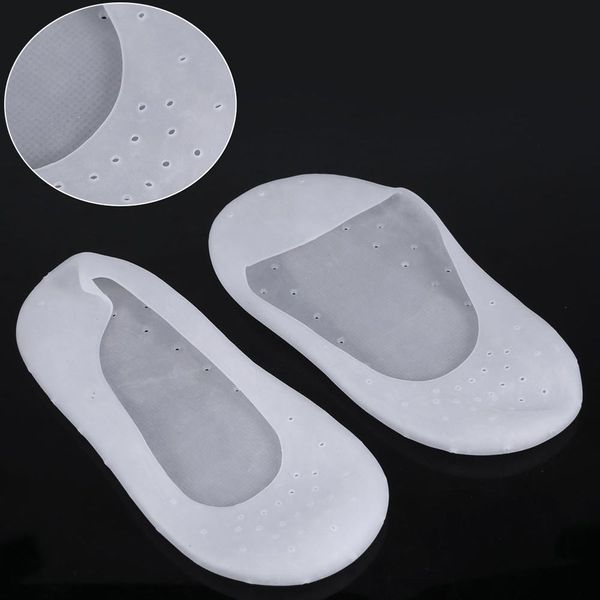 2020 1 pair delicate silicone moisturizing gel heel socks like cracked foot skin care protector feet massager foot pain relief, Black
2020 1 pair delicate silicone moisturizing gel heel socks like cracked foot skin care protector feet massager foot pain relief, Black