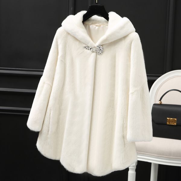 real natural coat 2019 women's clothing outerwear jacket coats winter new short hooded, Black
real natural coat 2019 women's clothing outerwear jacket coats winter new short hooded, Black