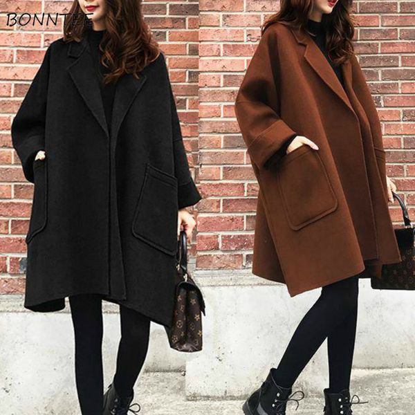 blends women ulzzang spring thin all-match elegant loose open stitch batwings sleeve pure female chic wool oversize 5xl 4 colors, Black
blends women ulzzang spring thin all-match elegant loose open stitch batwings sleeve pure female chic wool oversize 5xl 4 colors, Black