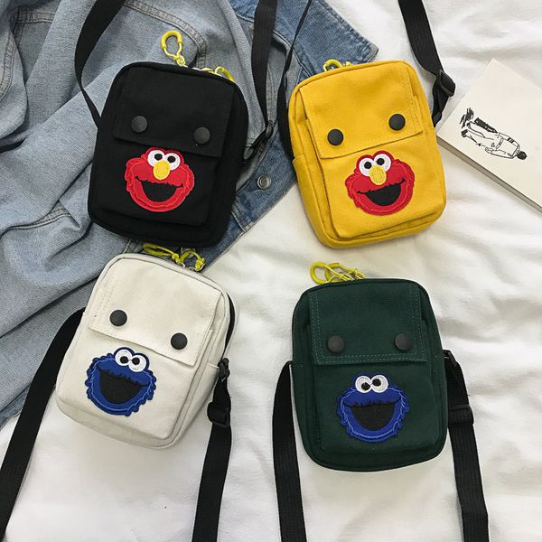 sesame street bag women's 2019 summer new style mobile phone bag ins korean-style shoulder versatile canvas shoulder
sesame street bag women's 2019 summer new style mobile phone bag ins korean-style shoulder versatile canvas shoulder