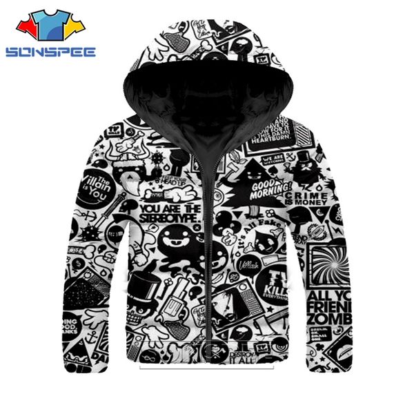 sonspee 3d print men women cool streetwear winter coat jacket thick warm brand design casual down slim parka hooded, Black
sonspee 3d print men women cool streetwear winter coat jacket thick warm brand design casual down slim parka hooded, Black