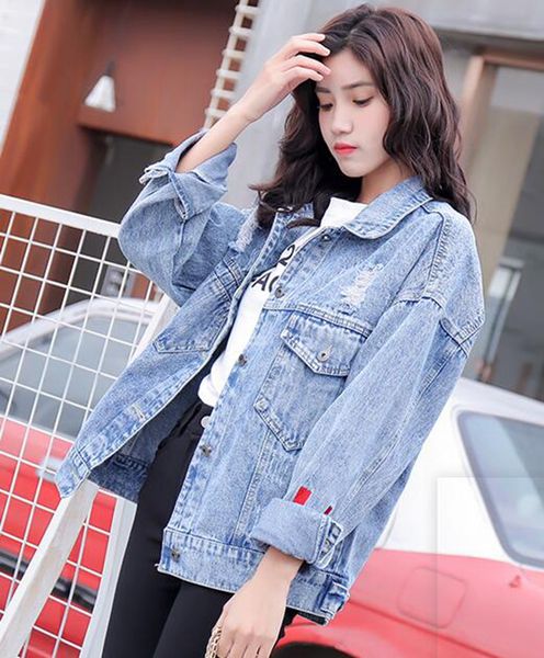 women spring and autumn europe and the united states new fashion trend boutique slim personality casual cowboy jacket / 5645 s-xl, Black;brown
women spring and autumn europe and the united states new fashion trend boutique slim personality casual cowboy jacket / 5645 s-xl, Black;brown