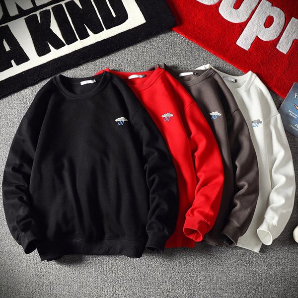 mens pullover autumn winter casual cloud print long sleeve round collar pure colar streetwear coat maglione da uomo#3, Black
mens pullover autumn winter casual cloud print long sleeve round collar pure colar streetwear coat maglione da uomo#3, Black