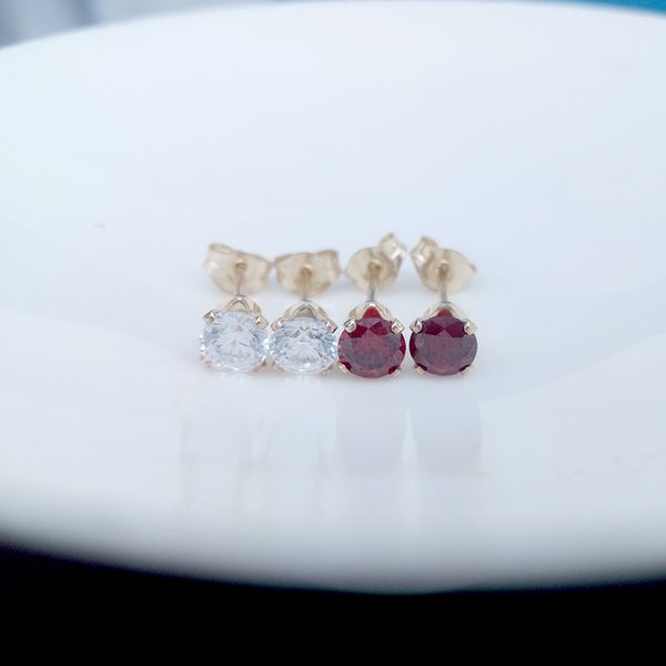 birthstone 12 color 3mm cubic zirconia wholesale real 14k gold filled earrings jewelry studs for women no fading, Golden;silver
birthstone 12 color 3mm cubic zirconia wholesale real 14k gold filled earrings jewelry studs for women no fading, Golden;silver