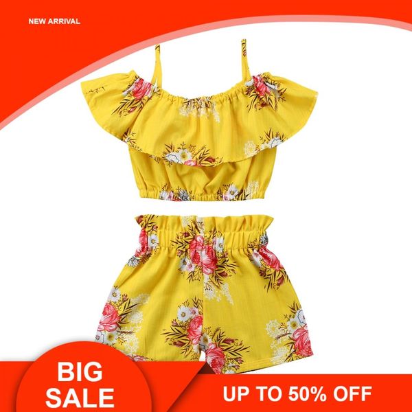 summer toddler baby girl clothes floral halter shorts pants outfits 2pcs clothing set, White
summer toddler baby girl clothes floral halter shorts pants outfits 2pcs clothing set, White