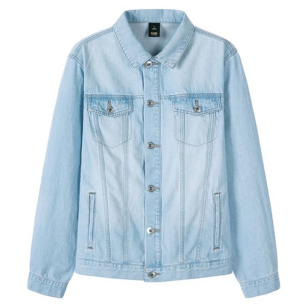 2019 denim jackets men coat dark blue casual teens denim long sleeve jacket cotton turn-down collar bomber jackets, Black;brown
2019 denim jackets men coat dark blue casual teens denim long sleeve jacket cotton turn-down collar bomber jackets, Black;brown