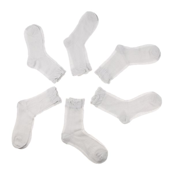 lady summer ankle ultrathin transparent cotton casual short crew socks, 6 pairs, Black;white
lady summer ankle ultrathin transparent cotton casual short crew socks, 6 pairs, Black;white
