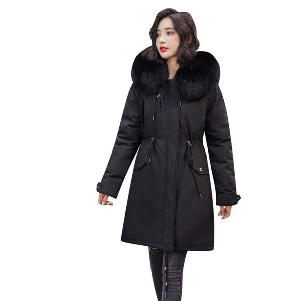 2019 fashion zipper winter jacket women solid color long jacket coat casual warm think woman parka outerwear, Black
2019 fashion zipper winter jacket women solid color long jacket coat casual warm think woman parka outerwear, Black