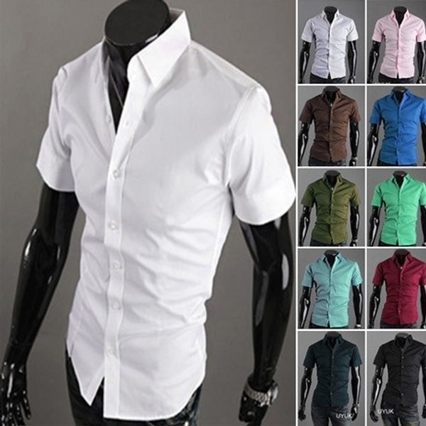 the new 2019 summer fashion boutique man short sleeve shirt / men's dress leisure pure color lapel shirt /casual men shirts, White;black
the new 2019 summer fashion boutique man short sleeve shirt / men's dress leisure pure color lapel shirt /casual men shirts, White;black