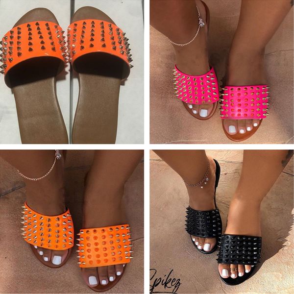 women sandals shoes rivet slippers summer beach slipper stud slippers non-slip leather casual spikes shoes fashion flip flop sale d62201, Black;grey
women sandals shoes rivet slippers summer beach slipper stud slippers non-slip leather casual spikes shoes fashion flip flop sale d62201, Black;grey