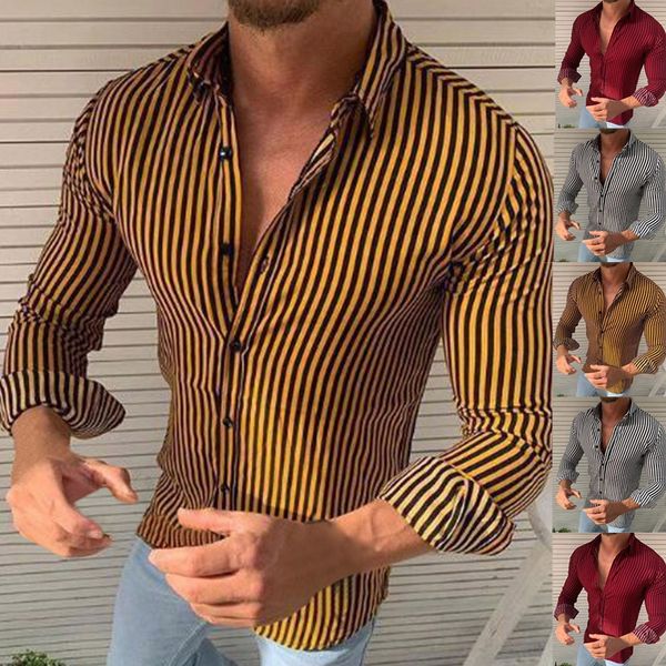2019 spring&autumn fashion men's striped slim long sleeve dress shirt turn down collar blouse camisa de los hombres#15, White;black
2019 spring&autumn fashion men's striped slim long sleeve dress shirt turn down collar blouse camisa de los hombres#15, White;black
