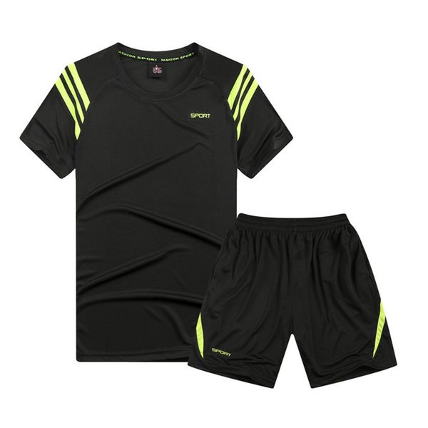 summer fitness suit men's quick-drying ball suit youth sportswear men's casual short-sleeved t-shirt men quick dry, White;black
summer fitness suit men's quick-drying ball suit youth sportswear men's casual short-sleeved t-shirt men quick dry, White;black