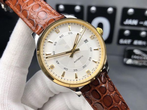 супер 13 montre de luxe 316 стальной корпус кожаный ремешок полностью автоматические часы механические движения 41мм * 10мм водонепроницаемы, Slivery;brown
супер 13 montre de luxe 316 стальной корпус кожаный ремешок полностью автоматические часы механические движения 41мм * 10мм водонепроницаемы, Slivery;brown