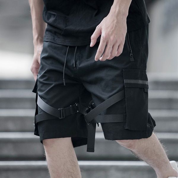 Januarysnow Men Hip Hop Short Joggers Streetwear Harajuku Shorts Pockets Ribbon Summer Black Tatical Military Baggy Short
Januarysnow Men Hip Hop Short Joggers Streetwear Harajuku Shorts Pockets Ribbon Summer Black Tatical Military Baggy Short