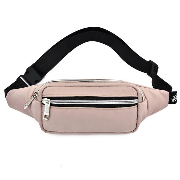fashion women's belt bag solid color nylon zipper messenger bag chest soft waist phone women
fashion women's belt bag solid color nylon zipper messenger bag chest soft waist phone women