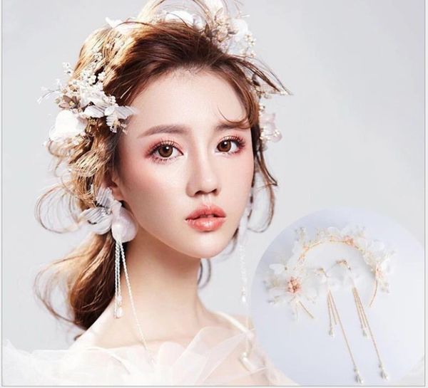 bridal tiara birthday p hair accessories fairy hair hoop suit sweet korean wedding dress accessories, Silver
bridal tiara birthday p hair accessories fairy hair hoop suit sweet korean wedding dress accessories, Silver