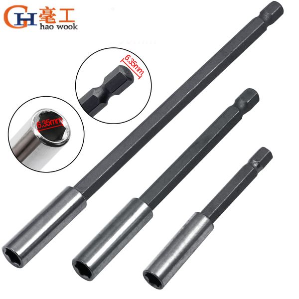 haowook electric drill socket adapter 1/4 hex shank self-locking quick release screwdriver extension bar bits power tools
haowook electric drill socket adapter 1/4 hex shank self-locking quick release screwdriver extension bar bits power tools