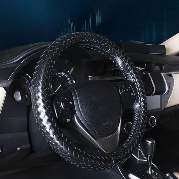 pure hand-woven car steering wheel cover car set modified anti-skid wear-resistant steering wheel cover four seasons universal
pure hand-woven car steering wheel cover car set modified anti-skid wear-resistant steering wheel cover four seasons universal