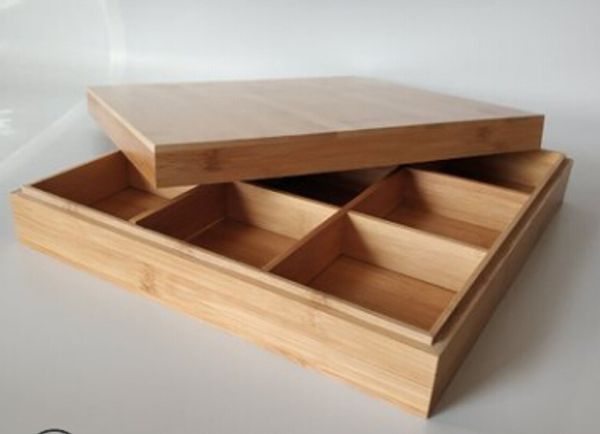 square 9 grid bamboo storage box deskjewelry storage box earring ring organizer creative multi-functional sundries container
square 9 grid bamboo storage box deskjewelry storage box earring ring organizer creative multi-functional sundries container