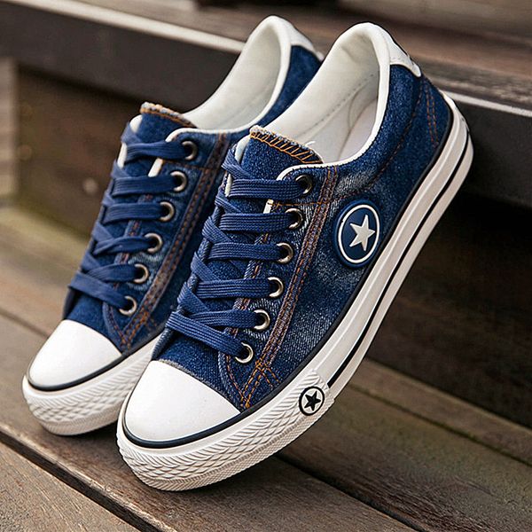 fashion women sneakers denim casual female summer canvas shoes trainers lace up ladies basket femme stars tenis feminino y200424, Black
fashion women sneakers denim casual female summer canvas shoes trainers lace up ladies basket femme stars tenis feminino y200424, Black