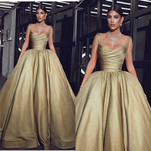2019 vintage gold prom dresses scoop neck a line ruffles plus size evening dress said mhamad bridal gowns cheap, Black
2019 vintage gold prom dresses scoop neck a line ruffles plus size evening dress said mhamad bridal gowns cheap, Black