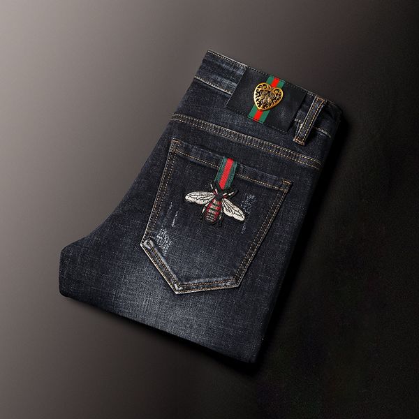 famous brand mens jeans washed design casual slim summer lightweight denim stretch denim skinny jeans straight biker skinny jeans size 29-38, Blue
famous brand mens jeans washed design casual slim summer lightweight denim stretch denim skinny jeans straight biker skinny jeans size 29-38, Blue