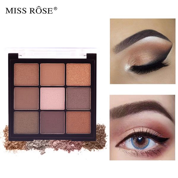 miss rose 9 colors nude eye shadow palette matte glitter eyes beauty makeup shimmer palette cosmetic bling bling eyeshadow
miss rose 9 colors nude eye shadow palette matte glitter eyes beauty makeup shimmer palette cosmetic bling bling eyeshadow