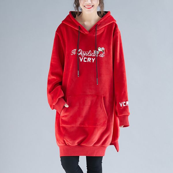 3xl - 6xl plus size pleuche long hooded sweatshirts women autumn winter red thicken female velvet black warm hoodies 3587ly
3xl - 6xl plus size pleuche long hooded sweatshirts women autumn winter red thicken female velvet black warm hoodies 3587ly