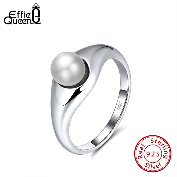 effie queen women's 925 sterling silver finger rings with grade simulated pearl for jewelry anniversary party gift dsr176, Golden;silver
effie queen women's 925 sterling silver finger rings with grade simulated pearl for jewelry anniversary party gift dsr176, Golden;silver