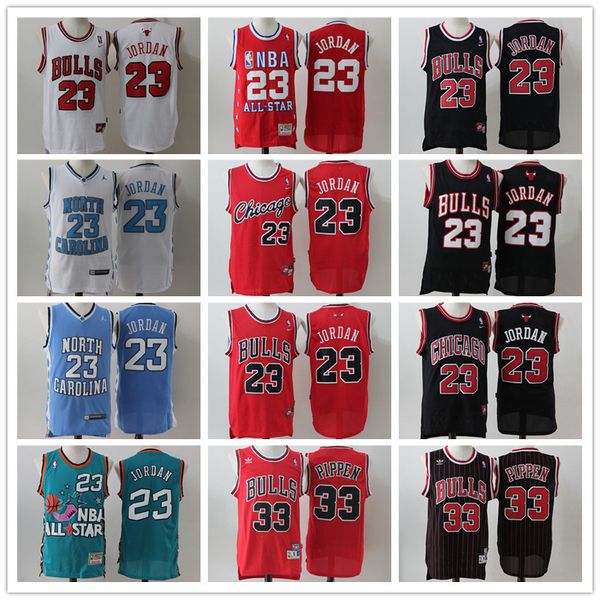 Bull 23 michael mj 33 pippen ncaa north carolina tar heel jer ey college chicago ba ketball jer ey red black white blue hipping
Bull 23 michael mj 33 pippen ncaa north carolina tar heel jer ey college chicago ba ketball jer ey red black white blue hipping