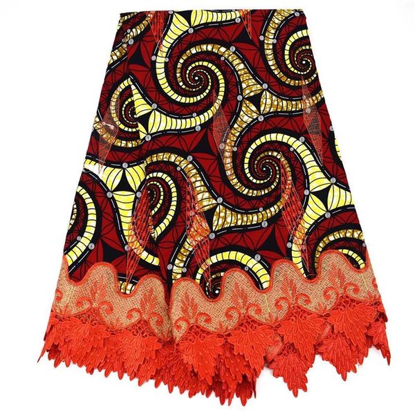 african laces 2020 lace embroidery guipure cord lace fabric mix ankara wax material nigerian fabrics 6yards, Pink;blue
african laces 2020 lace embroidery guipure cord lace fabric mix ankara wax material nigerian fabrics 6yards, Pink;blue