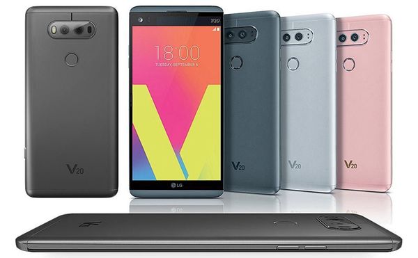 

Оригинальный LG V20 H918 H910 VS995 Quad Core 5.7 дюймов Двойная 16MP + 8MP Камера 4 ГБ RAM 64 ГБ ROM Восстановленное телефон