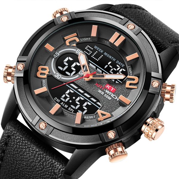 kat-wach new men's high-end sports watch waterproof luminous watch chronograph alarm clock calendar week relogio masculino, Slivery;brown
kat-wach new men's high-end sports watch waterproof luminous watch chronograph alarm clock calendar week relogio masculino, Slivery;brown