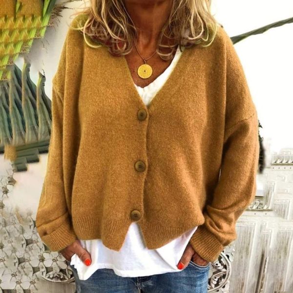 solid women sweater v-neck buttons casual stretchy knitted sweater long sleeve cardigan coat autumn winter female jersey, White
solid women sweater v-neck buttons casual stretchy knitted sweater long sleeve cardigan coat autumn winter female jersey, White