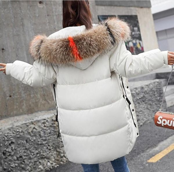 2018 new fashionable down cotton jacket, women's bread dress and long down cotton dress with hat hair collar, Black
2018 new fashionable down cotton jacket, women's bread dress and long down cotton dress with hat hair collar, Black
