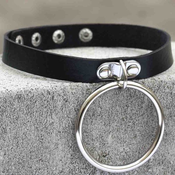 black leather goth choker punk harajuku collar gothic necklace 2019 chocker bondage cosplay party festival jewelry, Golden;silver
black leather goth choker punk harajuku collar gothic necklace 2019 chocker bondage cosplay party festival jewelry, Golden;silver
