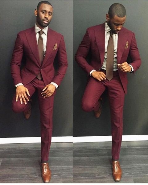 wine wedding tuxedos slim fit suits for men groomsmen suit two pieces prom formal suits (jacket+pants+tie) 128, Black;gray
wine wedding tuxedos slim fit suits for men groomsmen suit two pieces prom formal suits (jacket+pants+tie) 128, Black;gray