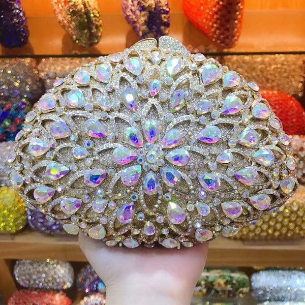 100% handmade ab rhinestone crystal clutch evening clutches ladies mini female tote party dinner handbag
100% handmade ab rhinestone crystal clutch evening clutches ladies mini female tote party dinner handbag