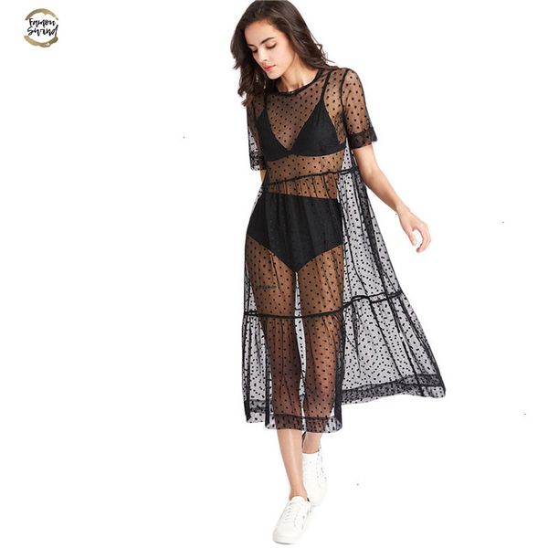 tiered sheer dobby mesh dress summer new fashion dress women beach style boho short sleeve a line dress, Black;gray
tiered sheer dobby mesh dress summer new fashion dress women beach style boho short sleeve a line dress, Black;gray