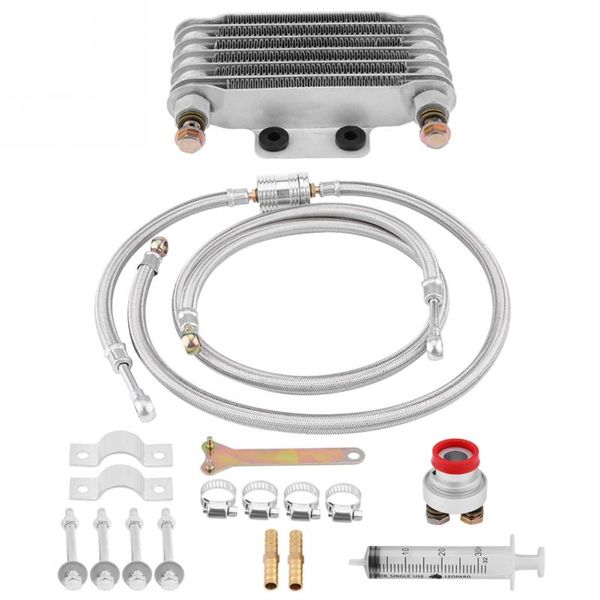 85ml oil cooler engine oil cooling radiator system kit for gy6 100cc-150cc engine motorcycle cooler motor accessories
85ml oil cooler engine oil cooling radiator system kit for gy6 100cc-150cc engine motorcycle cooler motor accessories