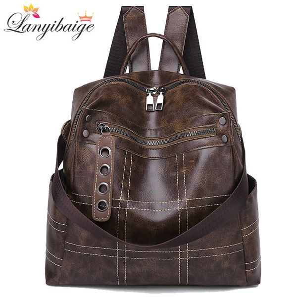 retro women backpack leather leisure school bags for teenager girls lady fashion shoulder bags lady travel backpack
retro women backpack leather leisure school bags for teenager girls lady fashion shoulder bags lady travel backpack