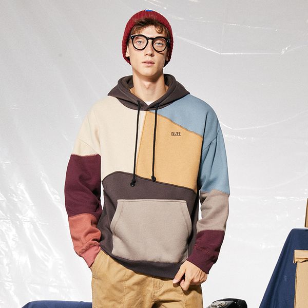 hoodie cotton oversized men pullover sweatshirts fleece patchwork hooded hoodies loose outwear pullovers fashion clothes, Black
hoodie cotton oversized men pullover sweatshirts fleece patchwork hooded hoodies loose outwear pullovers fashion clothes, Black
