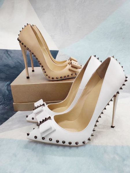 fashion women casual designer lady nude matt leather pointy toe heels butterfly studded spikes high heels designer pumps, Black
fashion women casual designer lady nude matt leather pointy toe heels butterfly studded spikes high heels designer pumps, Black