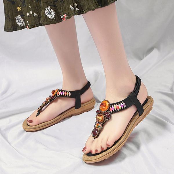 comfort sandals women summer bohemia sandal footwear leather flat ankle peep-toe shoes casual ethnic vintage gladiator sandalias, Black
comfort sandals women summer bohemia sandal footwear leather flat ankle peep-toe shoes casual ethnic vintage gladiator sandalias, Black