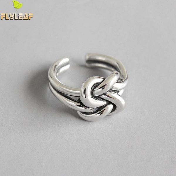 flyleaf 925 sterling silver retro rope knot open rings for women ins vintage style index finger jewelry, Golden;silver
flyleaf 925 sterling silver retro rope knot open rings for women ins vintage style index finger jewelry, Golden;silver