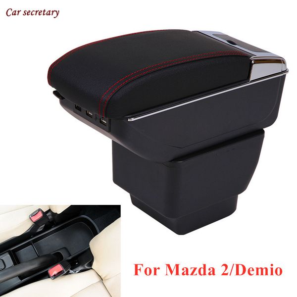 for 2/demio armrest box rotatable pu leather center centre console storage box with ashtray car accessories
for 2/demio armrest box rotatable pu leather center centre console storage box with ashtray car accessories