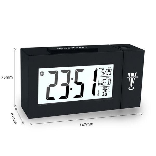 12/24h rotation digital lcd projection alarm clock ceiling display projector snooze desk table clock temperature for bedrooms
12/24h rotation digital lcd projection alarm clock ceiling display projector snooze desk table clock temperature for bedrooms