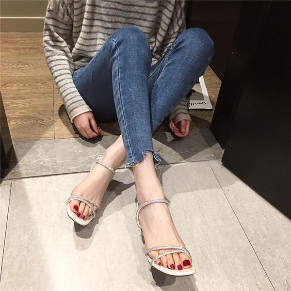 crystal narrow band stiletto heel sandals women party dress high heels summer shiny open toe thin high heel sandals women, Black
crystal narrow band stiletto heel sandals women party dress high heels summer shiny open toe thin high heel sandals women, Black
