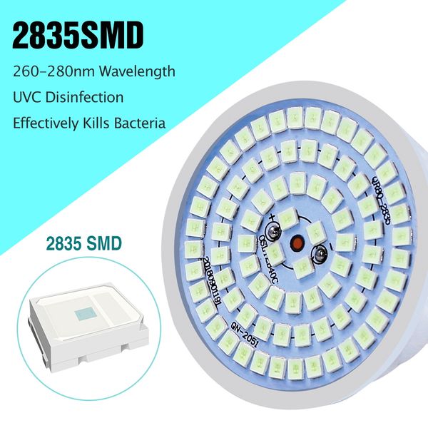 pack of 5 ac110v e27 uv desinfection lamp, 8w led sterilizer lamp, led uvc germicidal bulb, ultraviolet light 80leds
pack of 5 ac110v e27 uv desinfection lamp, 8w led sterilizer lamp, led uvc germicidal bulb, ultraviolet light 80leds